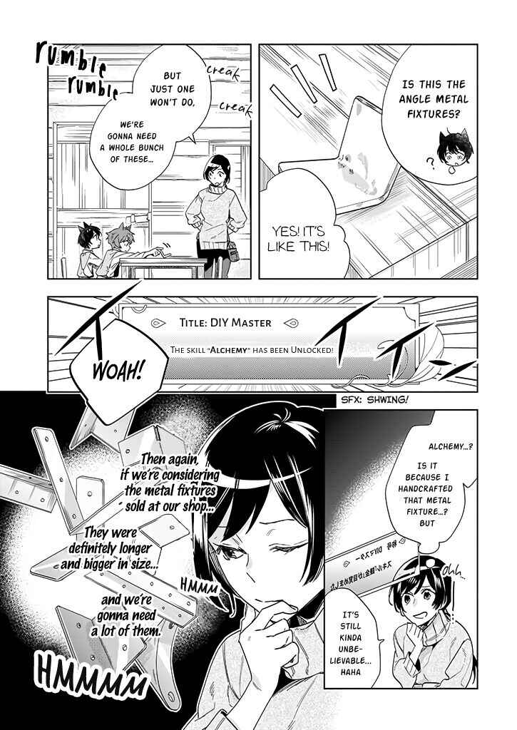 Moto Home Center Tenin no Isekai Seikatsu ~Shougou "DIY Master" "Green Master" "Pet Master" wo Kushishite Isekai wo Kimamani Ikimasu~ Chapter 1 - Page 13