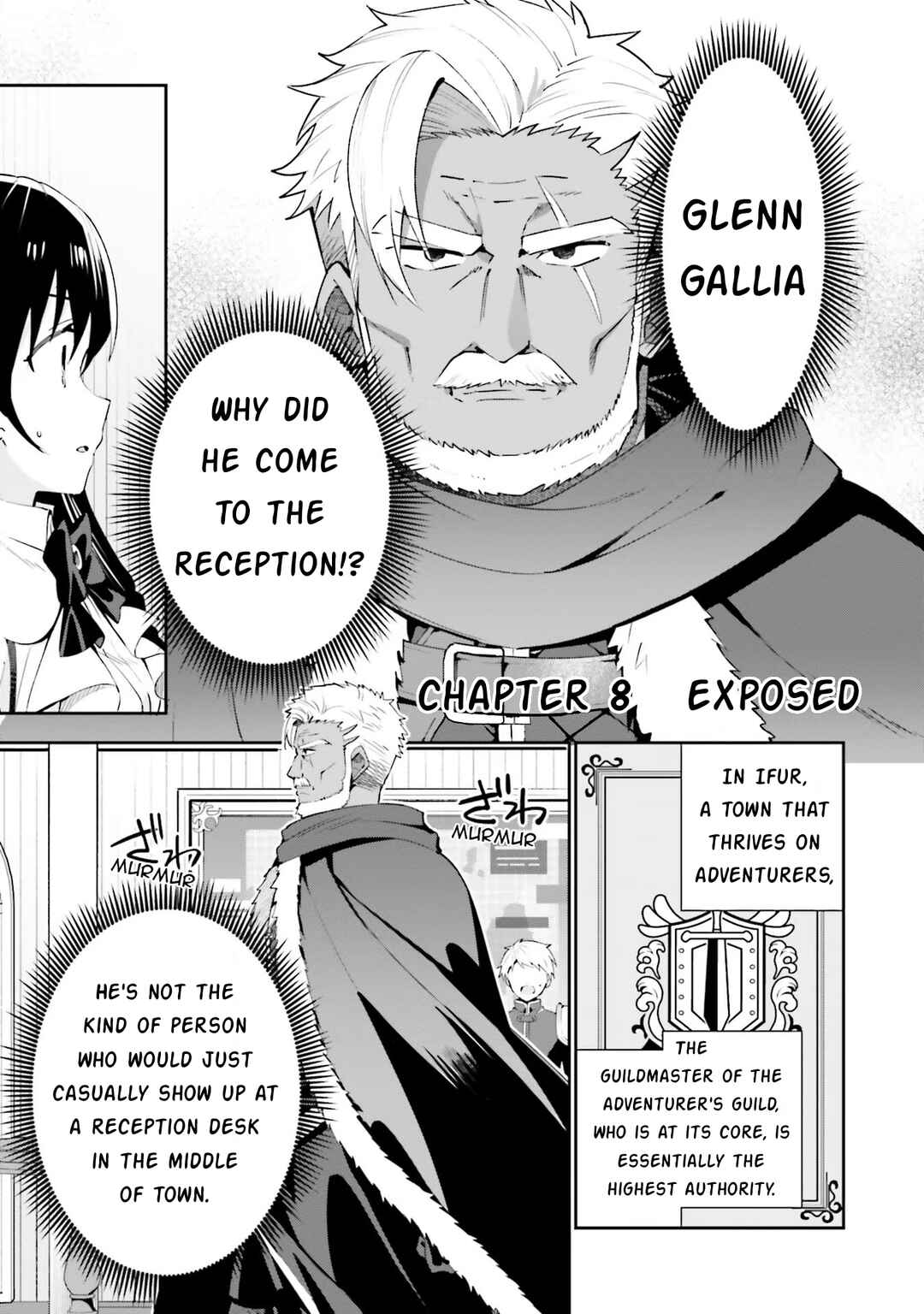 Guild no Uketsukejou Desu ga, Zangyou wa Iya Nanode Boss wo Solo Toubatsu Shiyou to Omoimasu Chapter 8 - Page 1