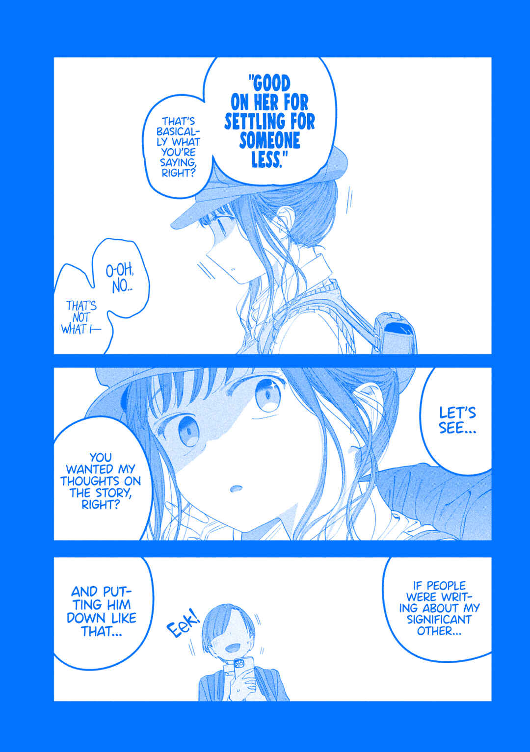 Getsuyoubi no Tawawa (Blue) (Fan Colored) Chapter 96 - Page 12