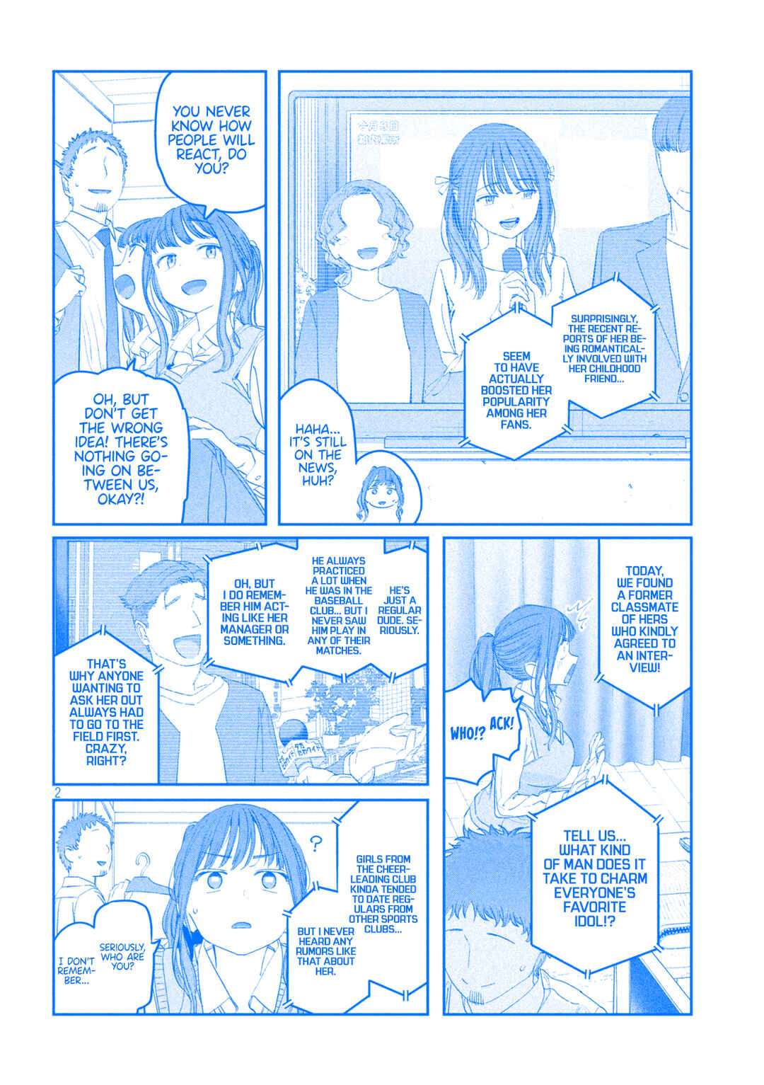 Getsuyoubi no Tawawa (Blue) (Fan Colored) Chapter 96 - Page 3