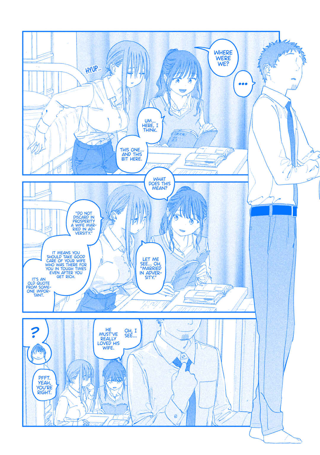 Getsuyoubi no Tawawa (Blue) (Fan Colored) Chapter 96 - Page 5