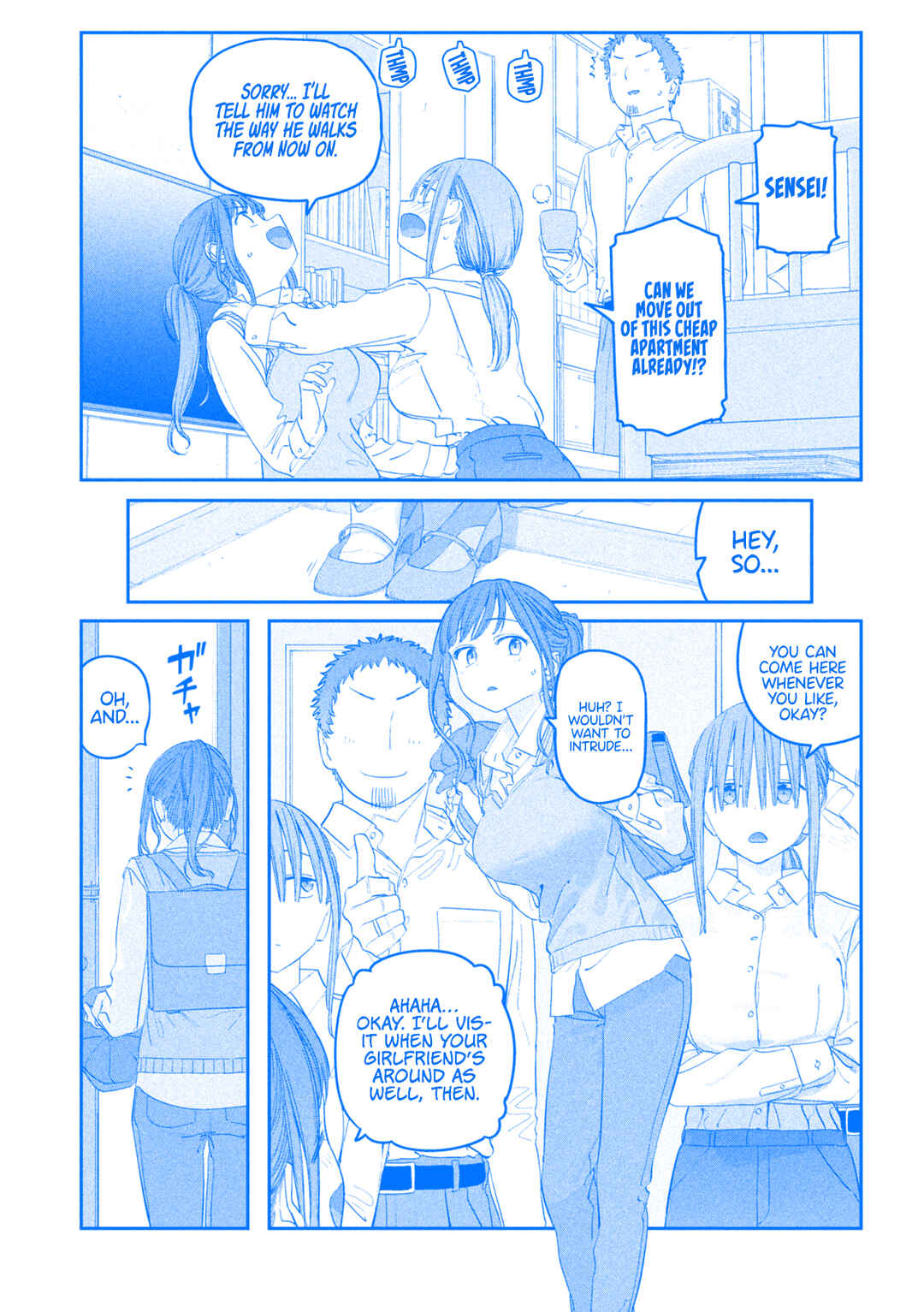 Getsuyoubi no Tawawa (Blue) (Fan Colored) Chapter 96 - Page 8