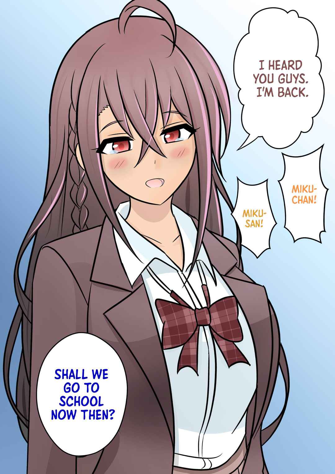 Danjo-hi 1:39 no Heikou Sekai wa Omoi no Hoka Futsuu (Fan Colored) Chapter 88 - Page 8