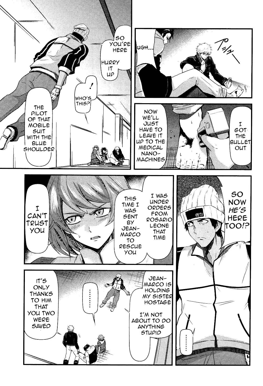 Mobile Suit Gundam: Iron-Blooded Orphans - Steel Moon Chapter 4 - Page 23