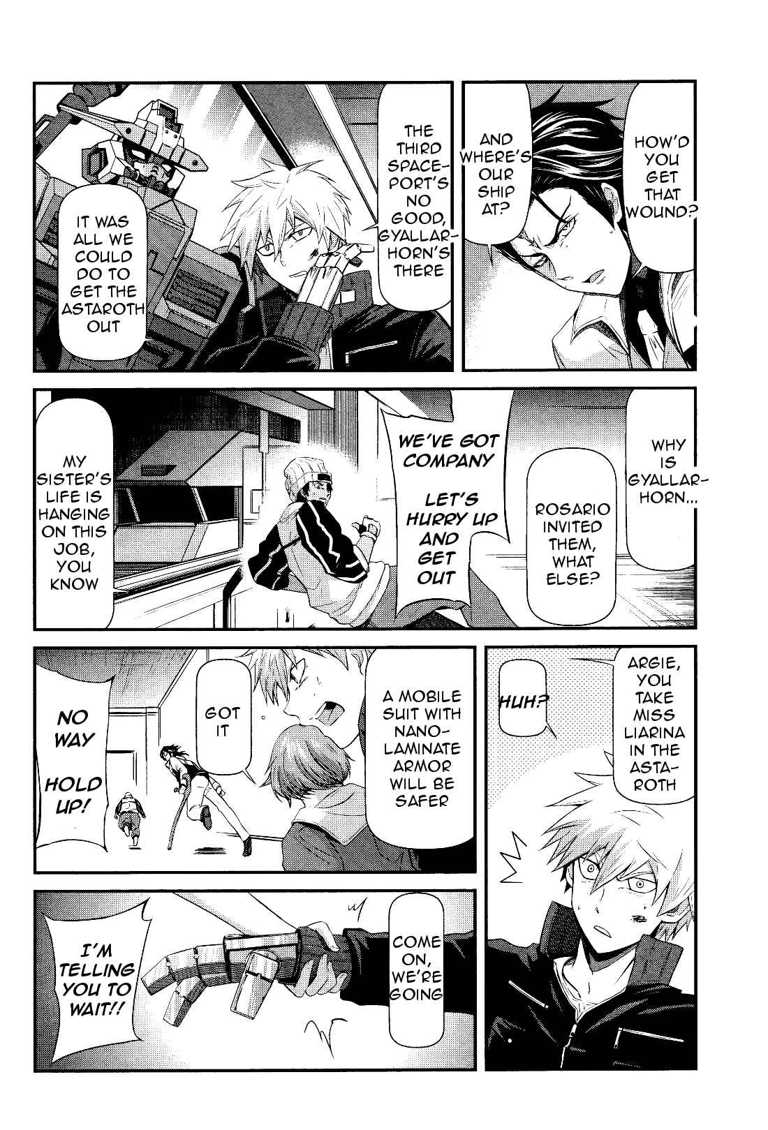 Mobile Suit Gundam: Iron-Blooded Orphans - Steel Moon Chapter 4 - Page 24