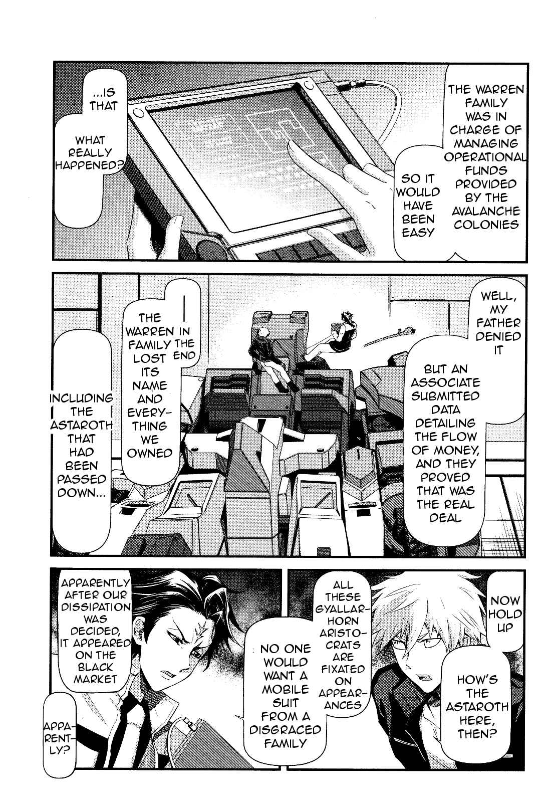 Mobile Suit Gundam: Iron-Blooded Orphans - Steel Moon Chapter 4 - Page 3