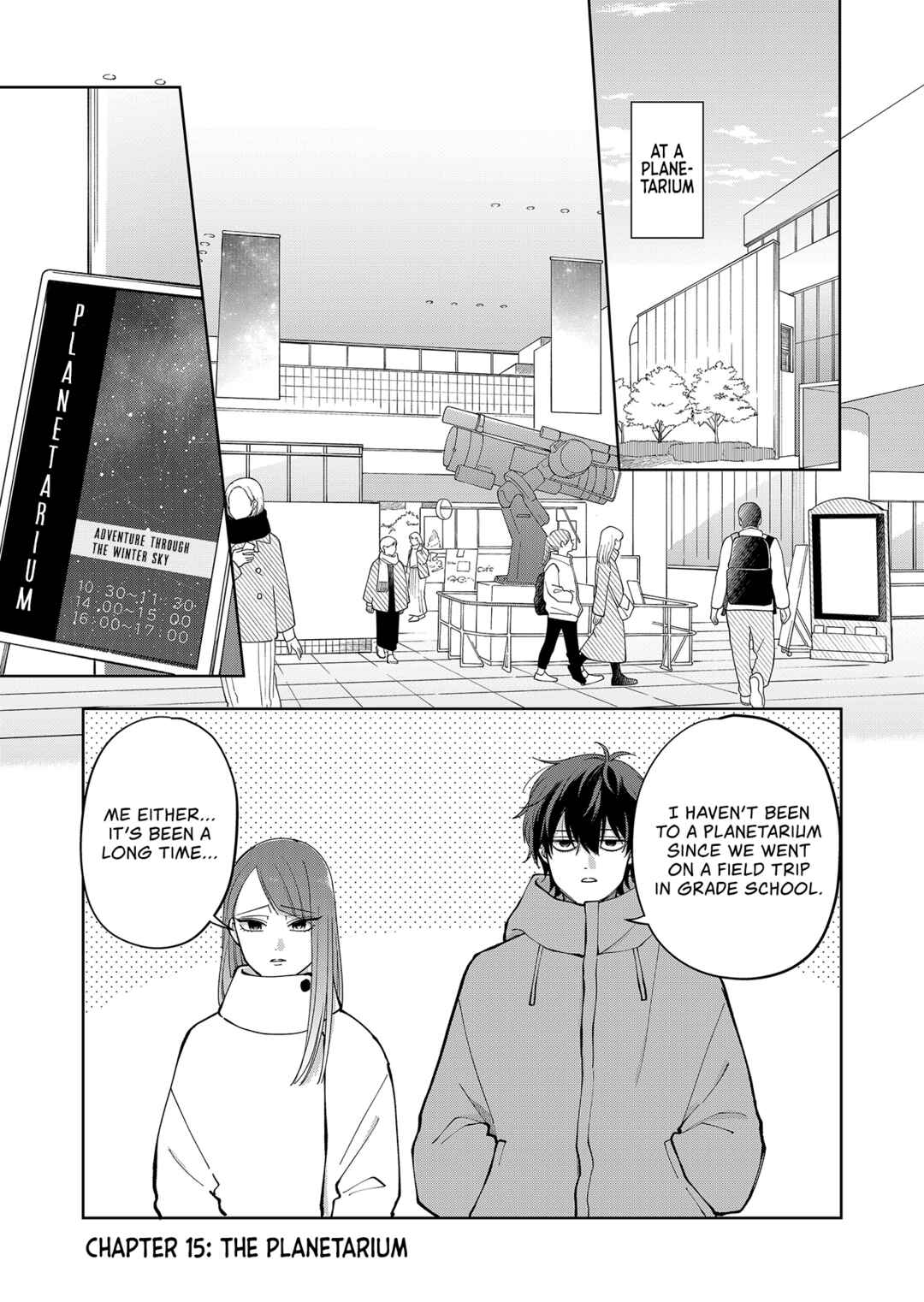 Moriagaranai Date Chapter 15 - Page 1