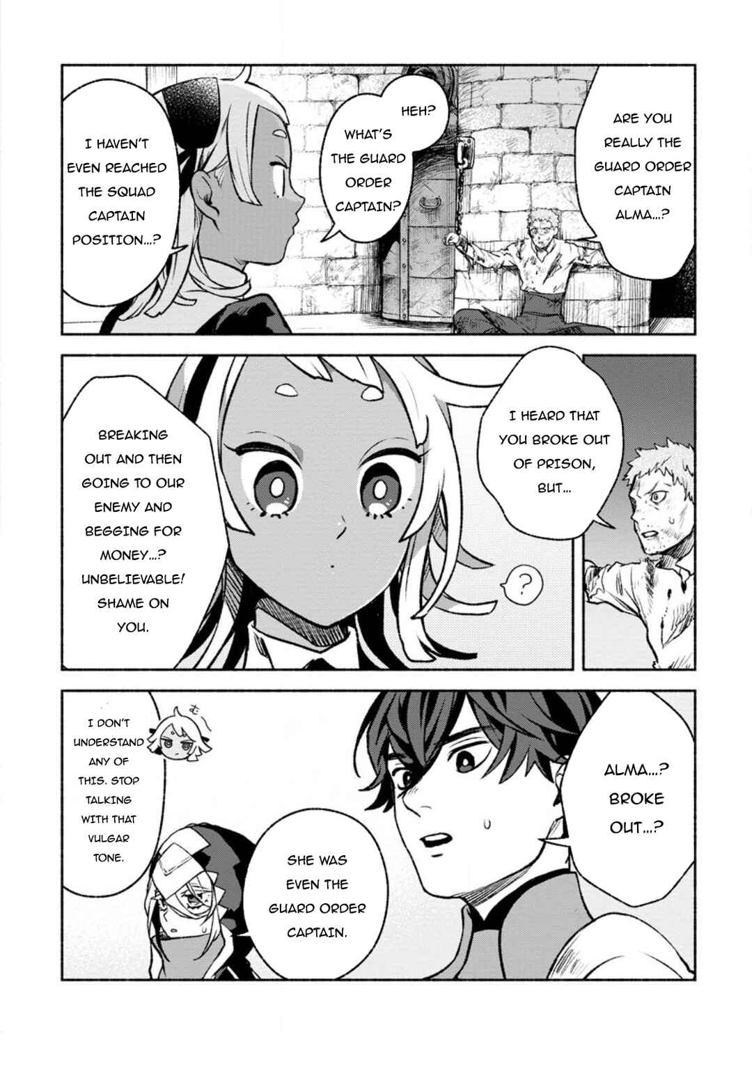 Sono Monban, Saikyou ni Tsuki: Tsuihou Sareta Bougyoryoku 9999 no Senshi, Outo no Monban to shite Musou Suru Chapter 26.3 - Page 11