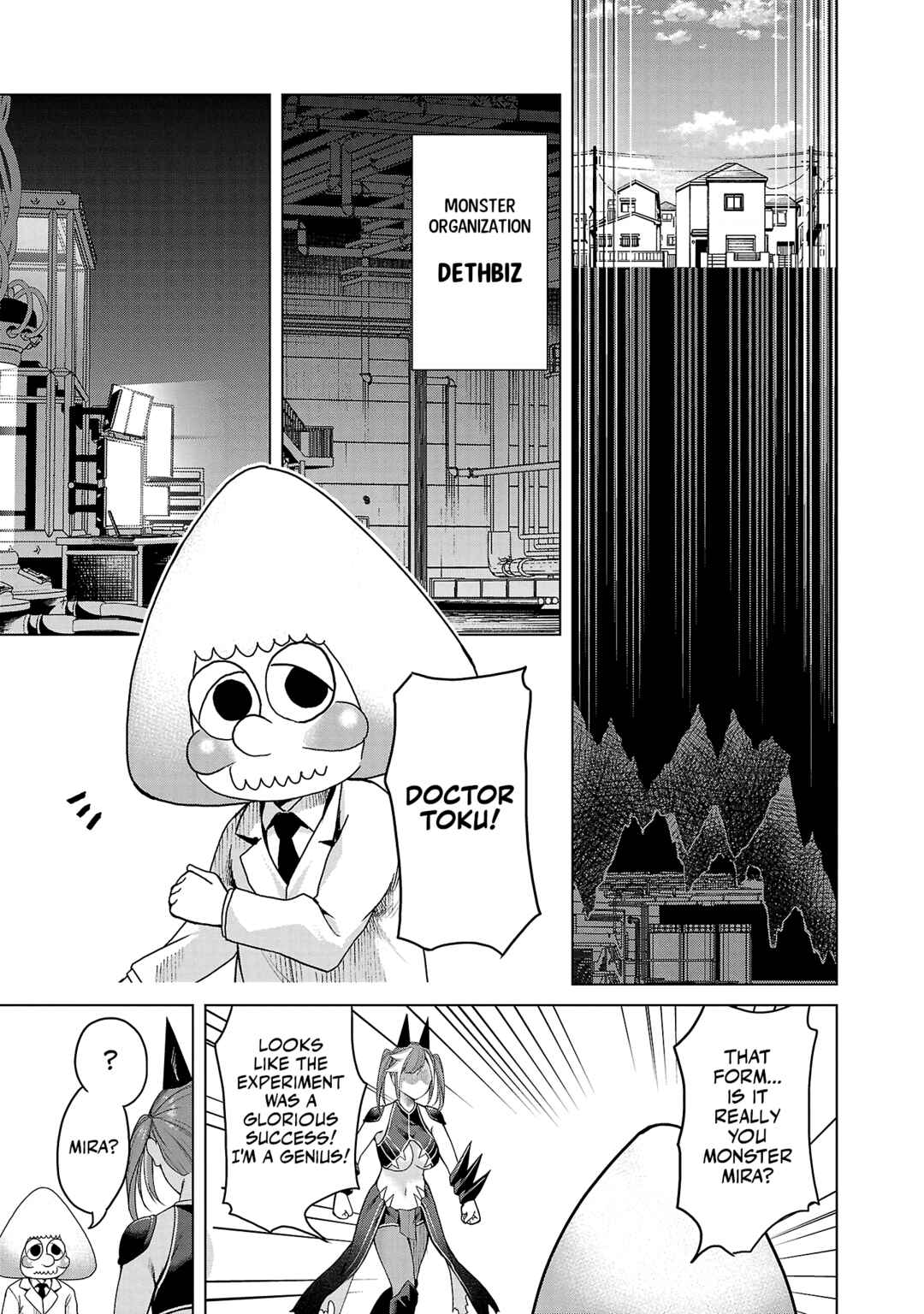 Kaijin Mira no Dai-2 Keitai ga Kawaisugiru Chapter 1 - Page 15
