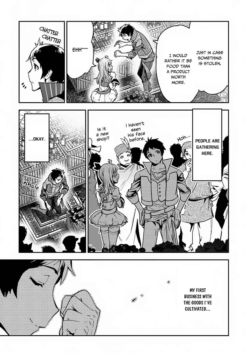 Shounin Yuusha wa Isekai o Gyuujiru!: Saibai Skill de Nandemo Fuyashichaimasu! Chapter 2 - Page 29