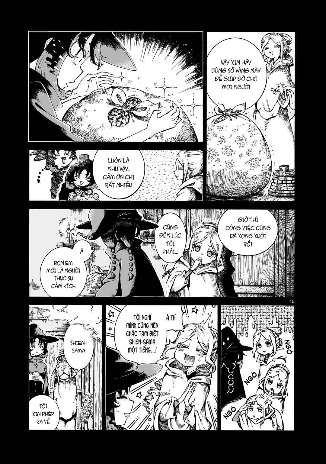 Majo to Kyurasu Chapter 14.1 - Page 16