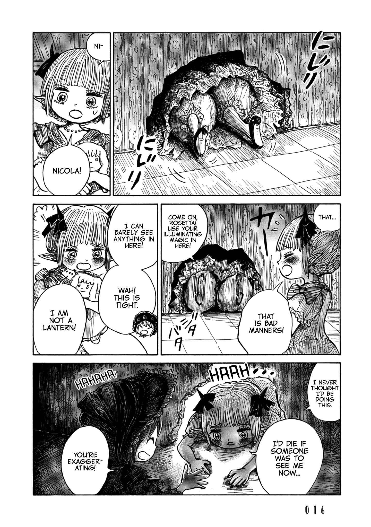 Nicola no Oyururi Makai Kikou Chapter 13 - Page 14