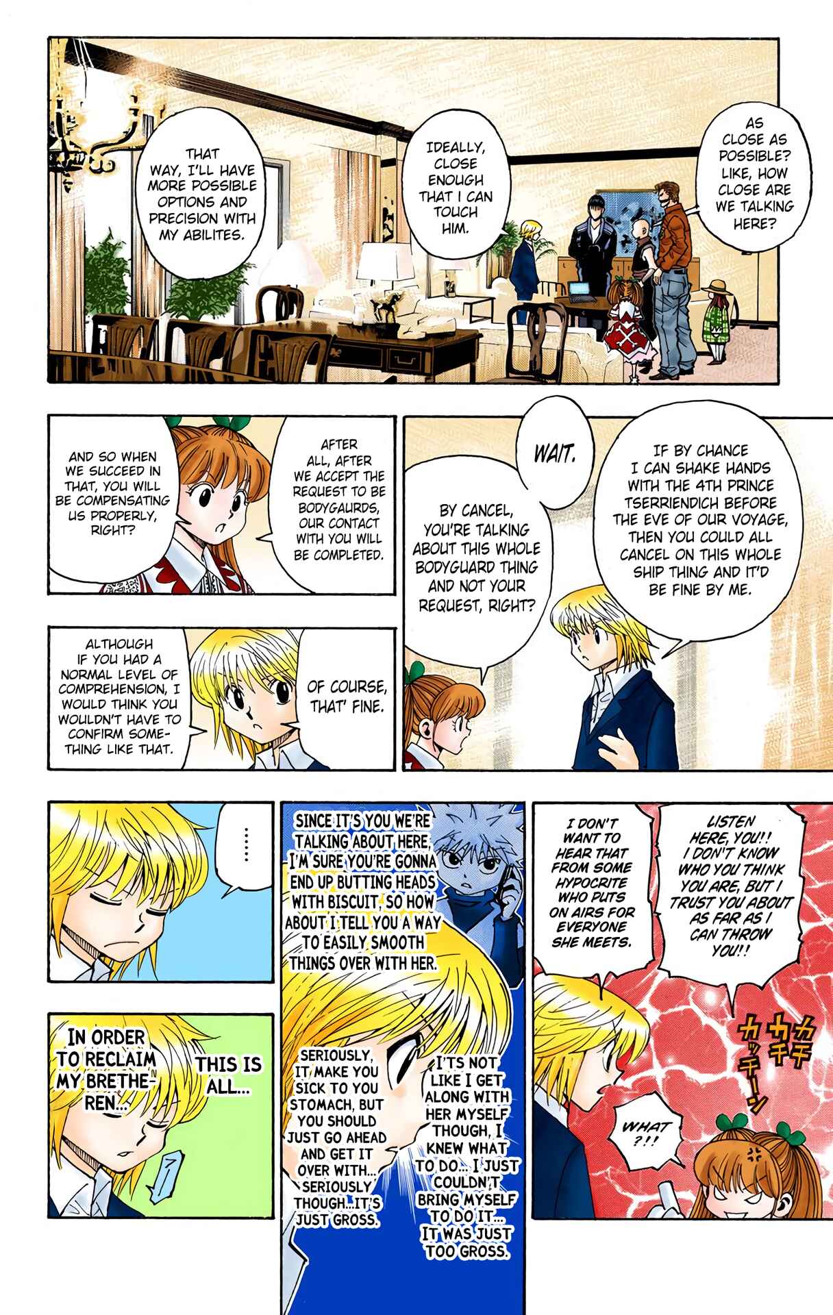 Hunter x Hunter (Official Colored) Chapter 350 - Page 6