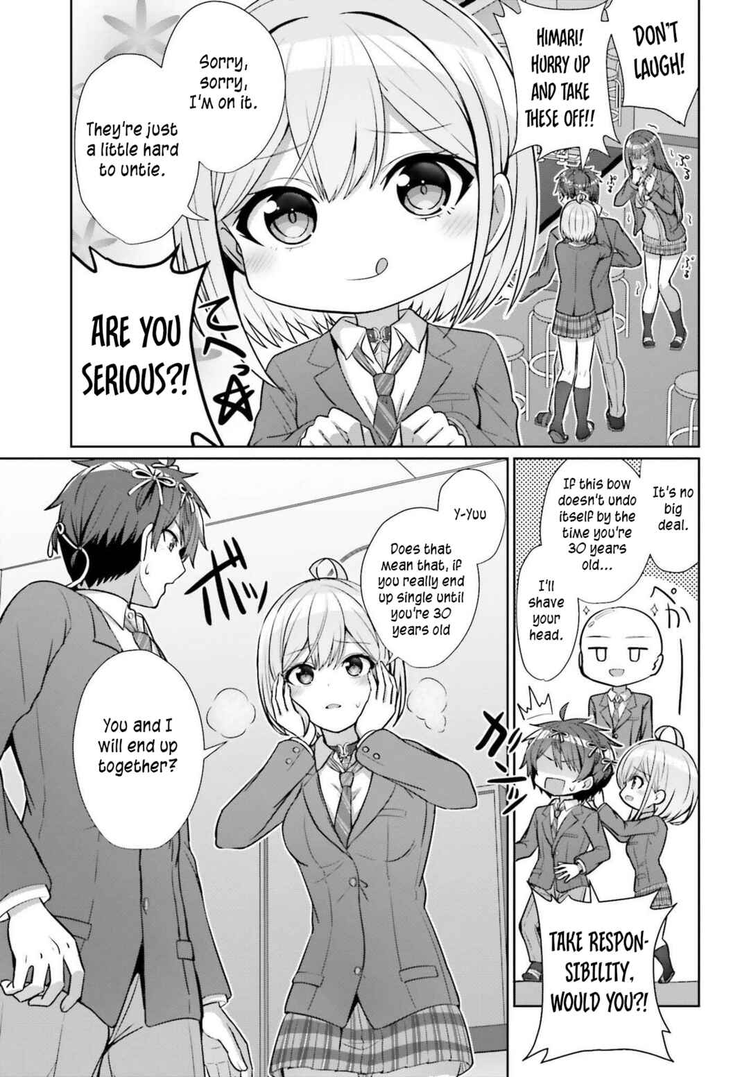 Danjo no Yujou wa Seiritsu suru? (Iya, Shinai!!) Chapter 5 - Page 19