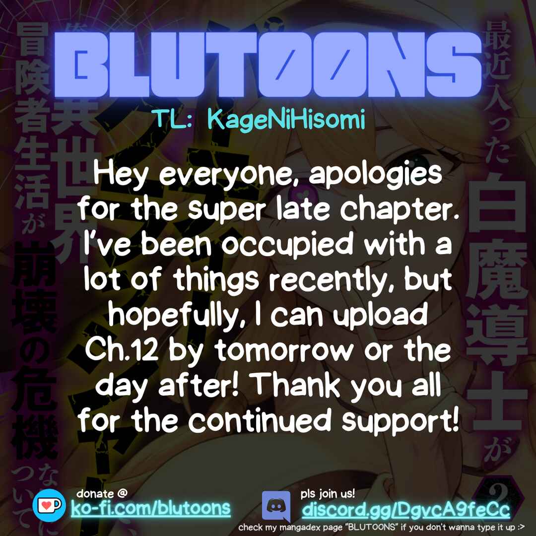 Saikin Haitta Shiro Madoushi ga Party Crusher de, Ore no Isekai Boukensha Seikatsu ga Houkai no Kiki na Ken ni Tsuite Chapter 11 - Page 1
