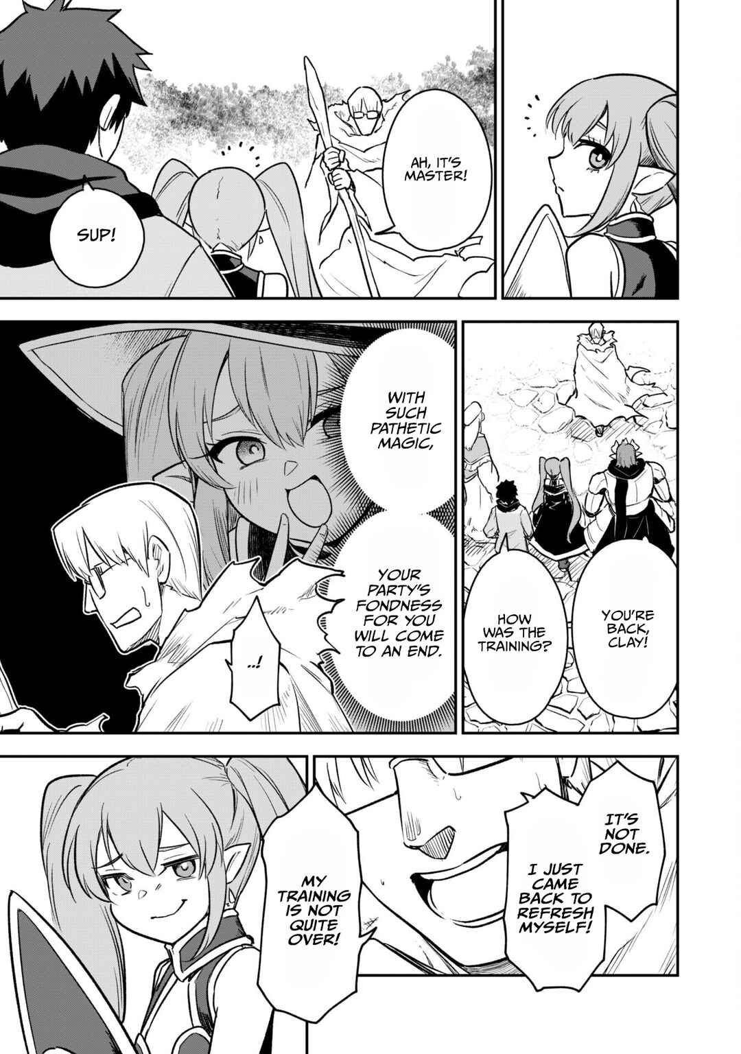 Saikin Haitta Shiro Madoushi ga Party Crusher de, Ore no Isekai Boukensha Seikatsu ga Houkai no Kiki na Ken ni Tsuite Chapter 11 - Page 25