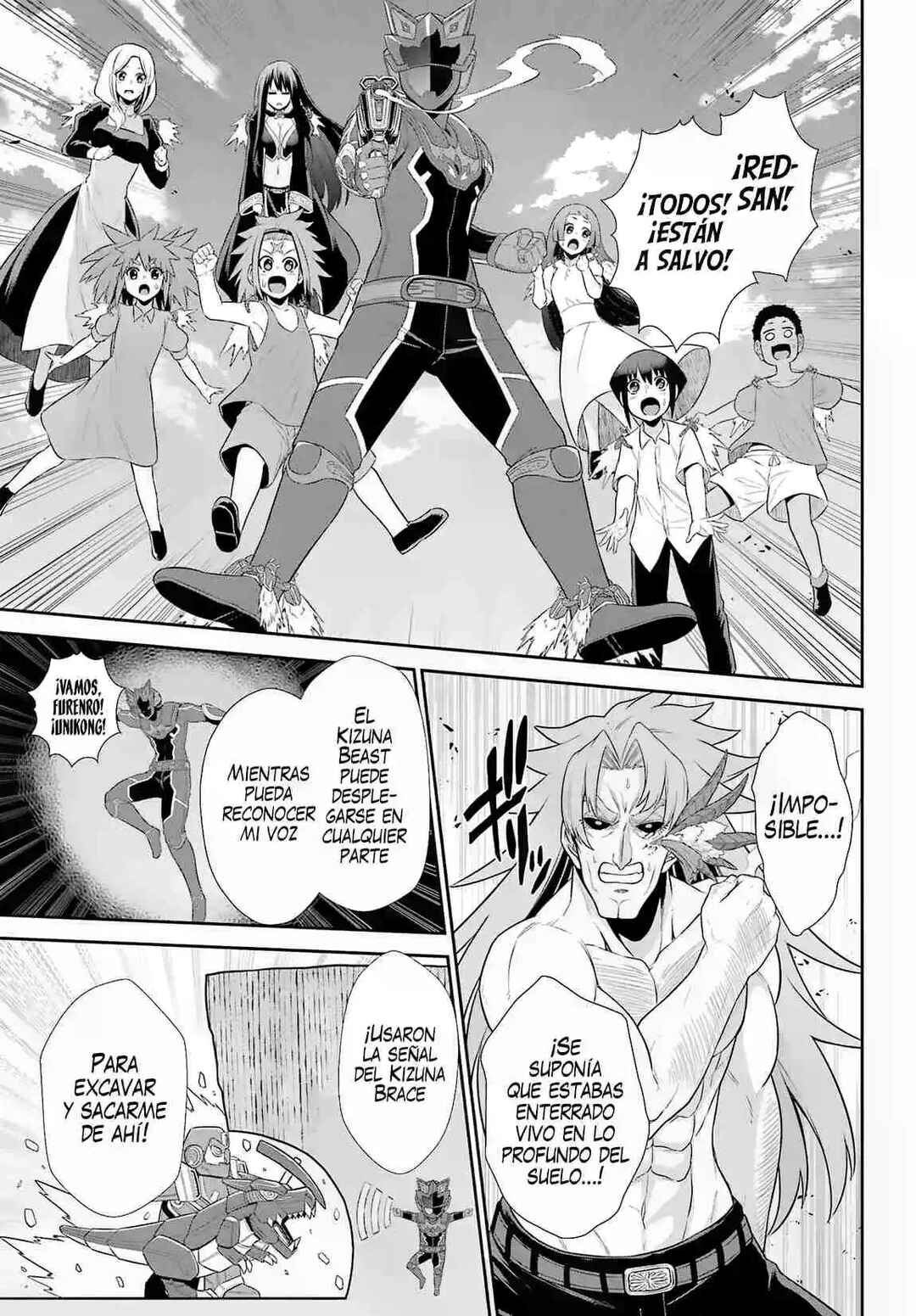 Sentai Red: Isekai de Boukensha ni Naru Chapter 24 - Page 35
