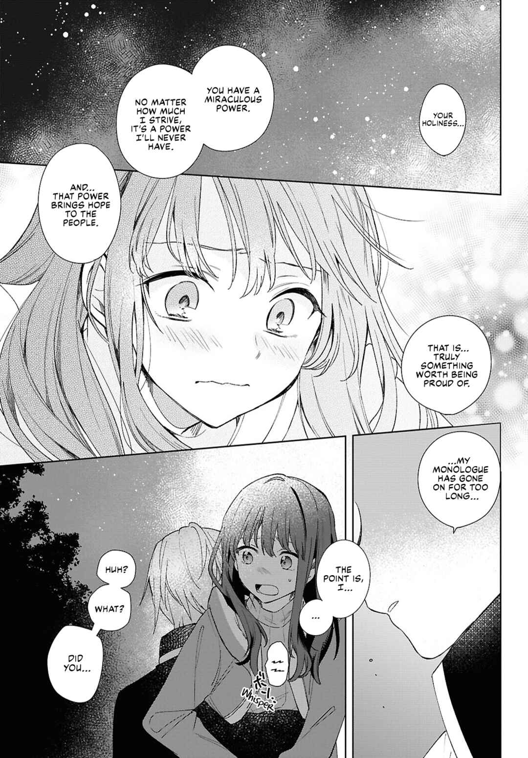 Muryoku Seijo to Munou Oujo ~Maryoku Zero de Shoukansareta Seijo no Isekai Kyuukokuki~ Chapter 8 - Page 23
