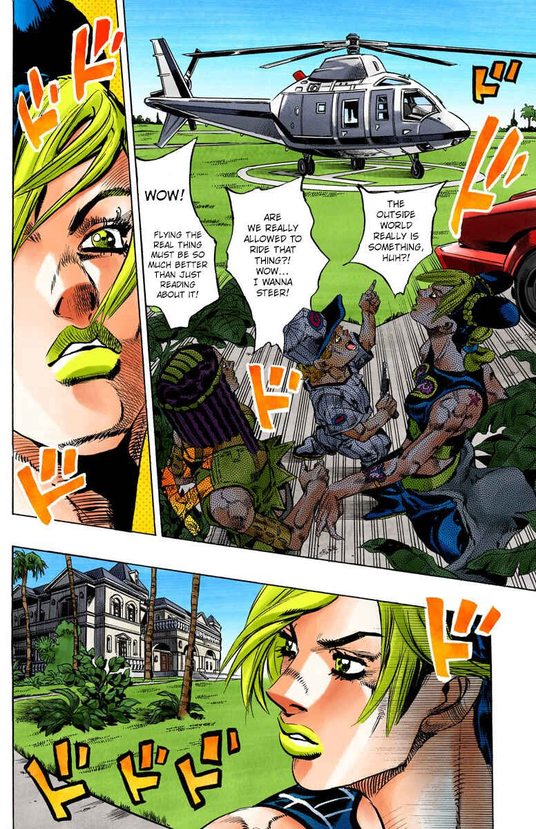 JoJo no Kimyou na Bouken: Part 6 - Stone Ocean Color-ban Chapter 111 - Page 13