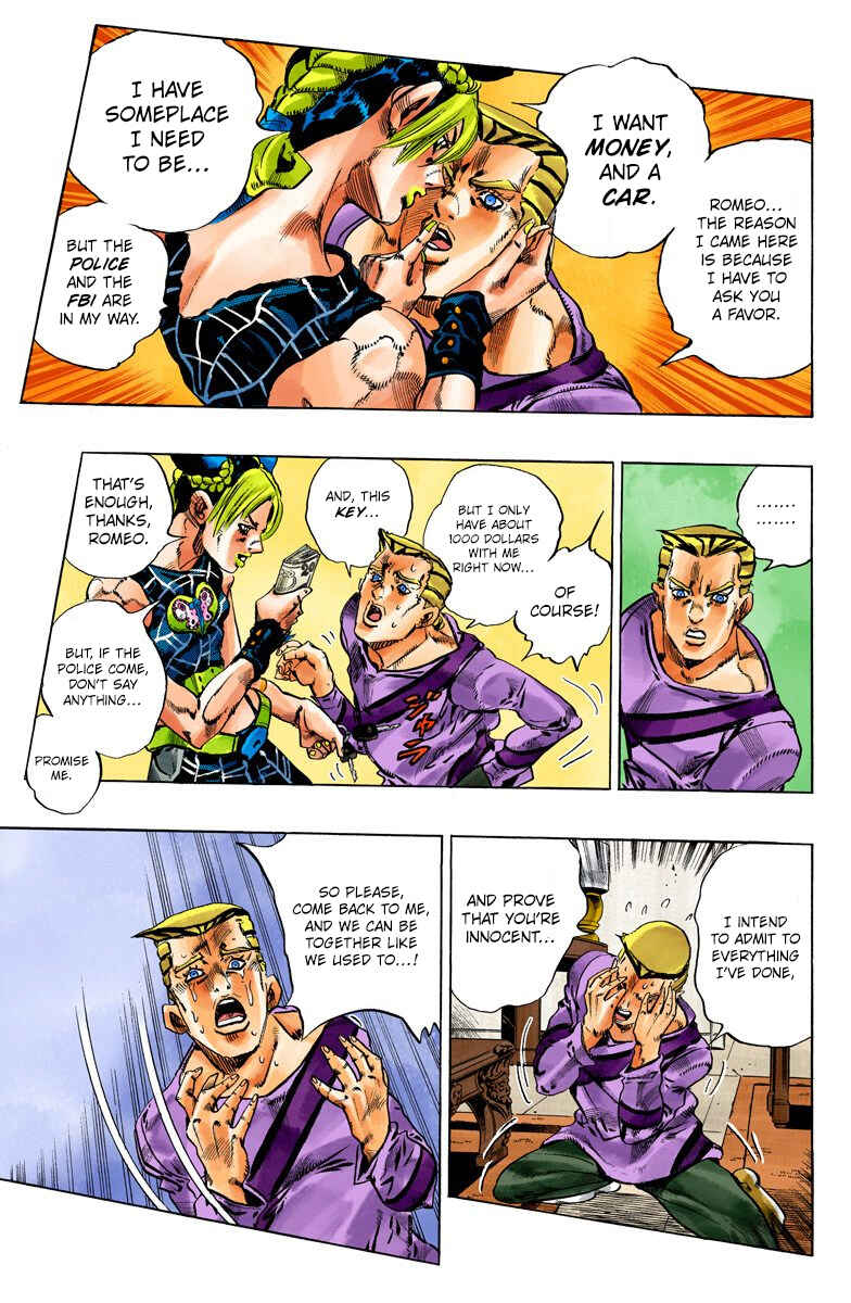 JoJo no Kimyou na Bouken: Part 6 - Stone Ocean Color-ban Chapter 111 - Page 6