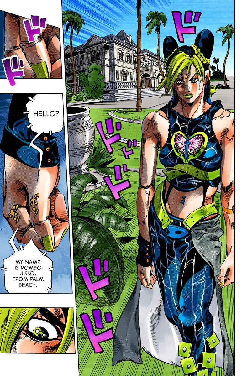 JoJo no Kimyou na Bouken: Part 6 - Stone Ocean Color-ban Chapter 111 - Page 8