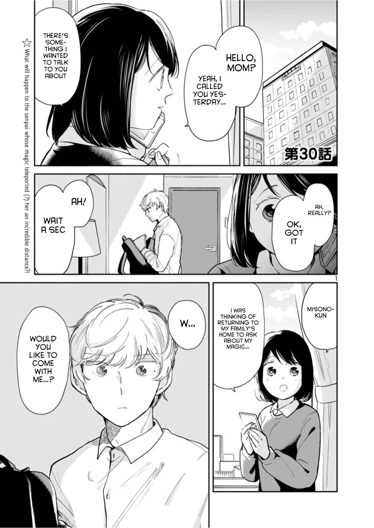 Majo-senpai Nippou Chapter 30 - Page 1