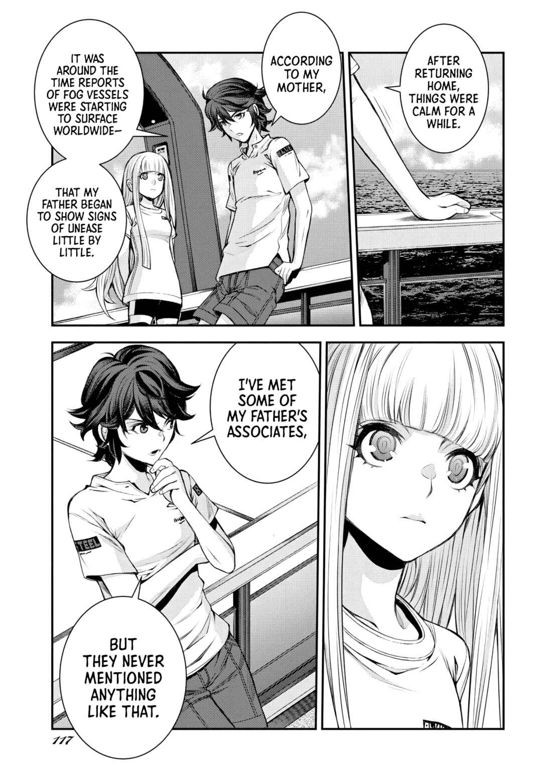 Aoki Hagane no Arpeggio Chapter 157 - Page 12