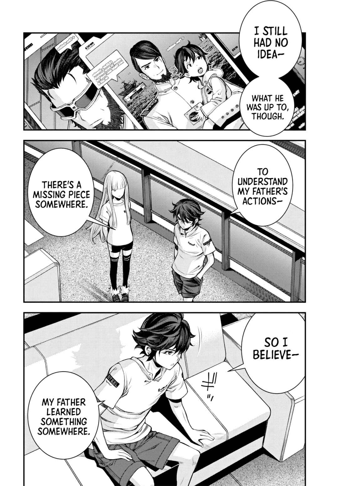 Aoki Hagane no Arpeggio Chapter 157 - Page 15