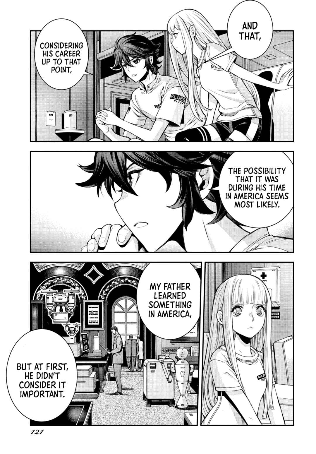 Aoki Hagane no Arpeggio Chapter 157 - Page 16