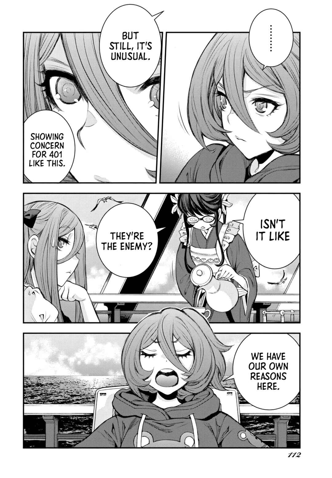 Aoki Hagane no Arpeggio Chapter 157 - Page 7