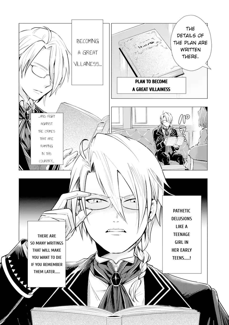 Kareinaru Akujo ni Naritai wa!: Aisare Tensei Shoujo wa, Tanoshii Nidome no Jinsei o Okurimasu Chapter 1 - Page 39
