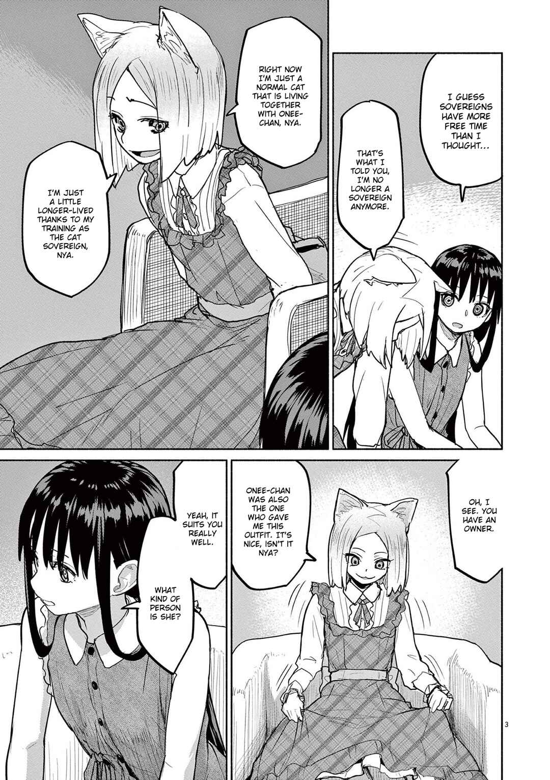 Kaii to Otome to Kamikakushi Chapter 72 - Page 3