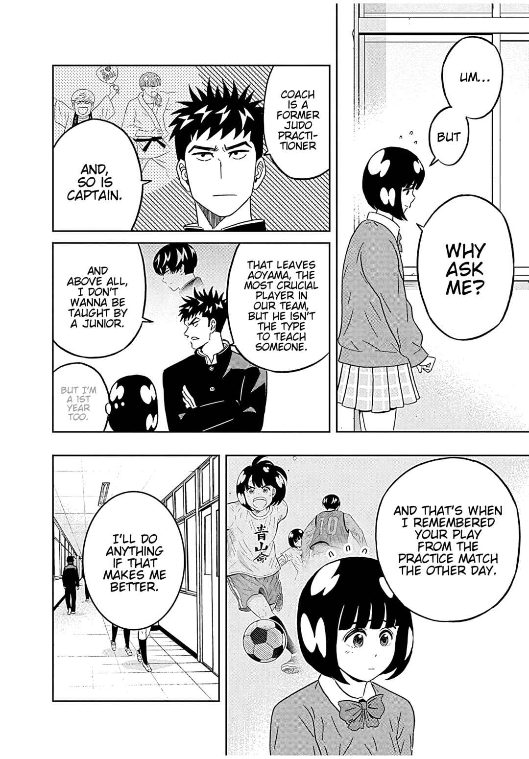 Keppeki Danshi! Aoyama-kun Chapter 42 - Page 4