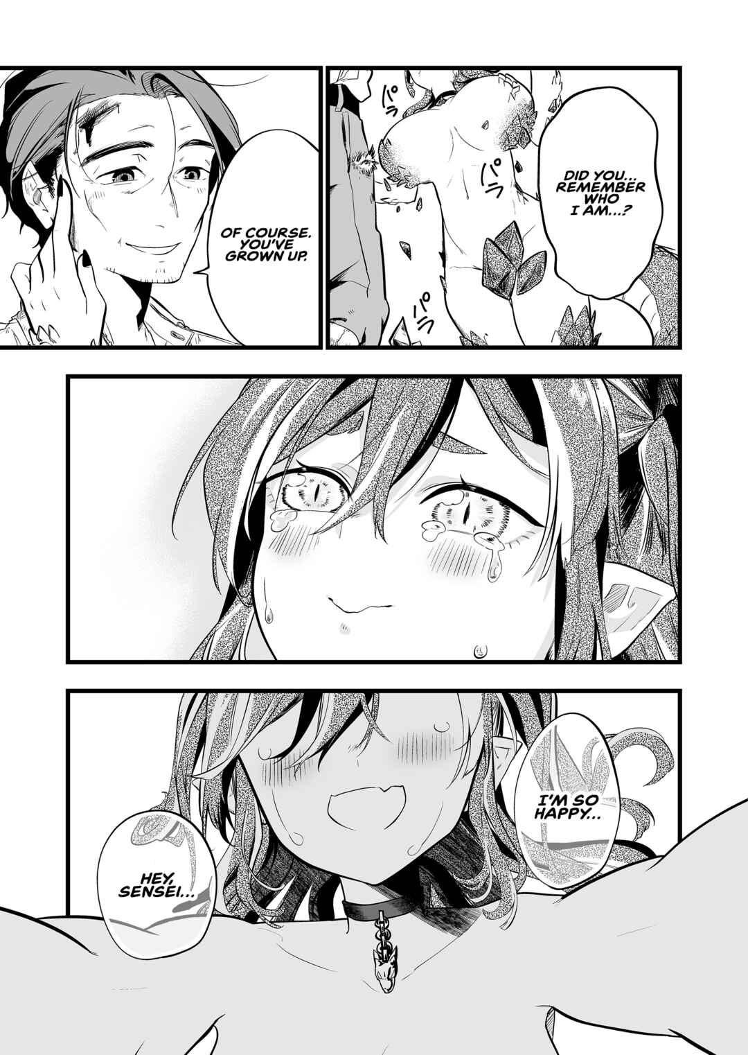"Ano Toki Tasukete Itadaita Monster Musume desu." Isekai Ossan Kyoushi Totsuzen no Moteki ni Konwaku suru Chapter 41 - Page 8