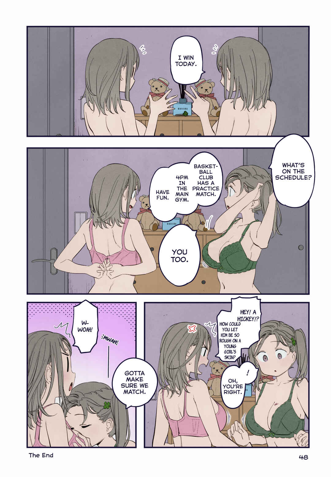 Getsuyoubi no Tawawa (Twitter Webcomic) (Fan Colored) Chapter 39 - Page 12