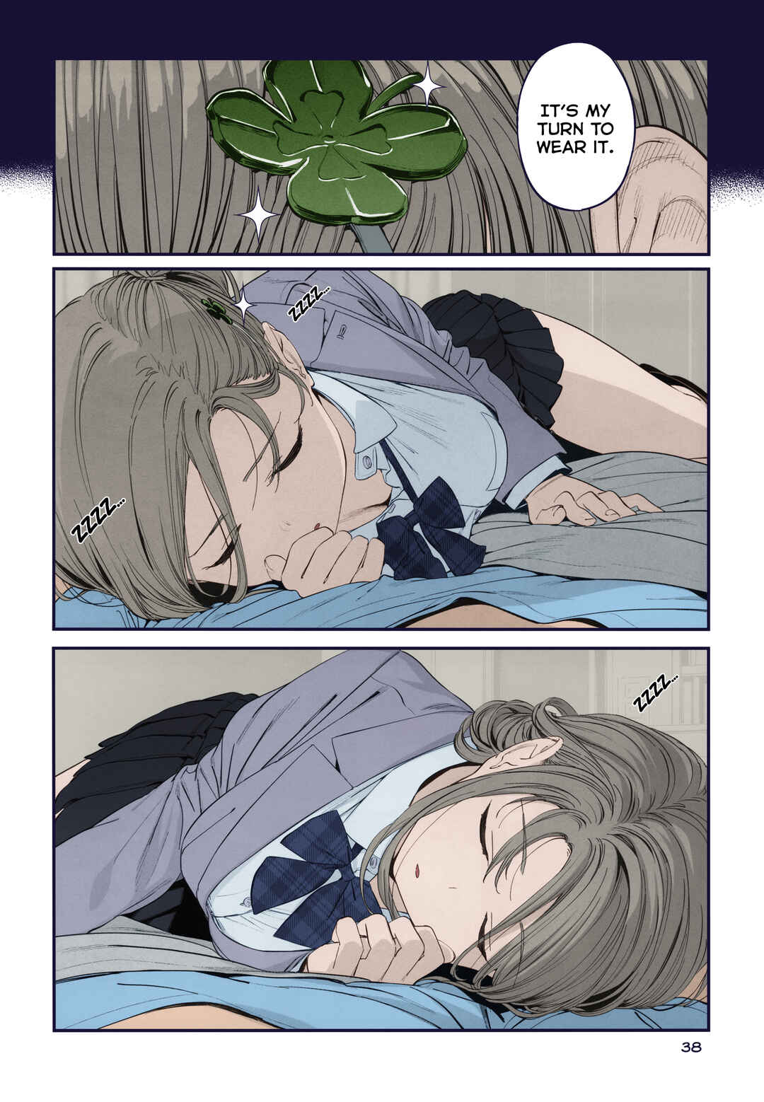 Getsuyoubi no Tawawa (Twitter Webcomic) (Fan Colored) Chapter 39 - Page 2
