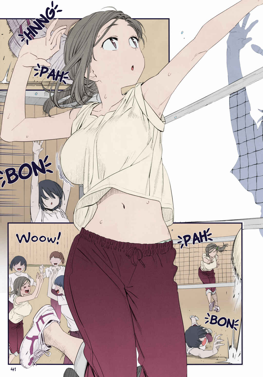 Getsuyoubi no Tawawa (Twitter Webcomic) (Fan Colored) Chapter 39 - Page 5
