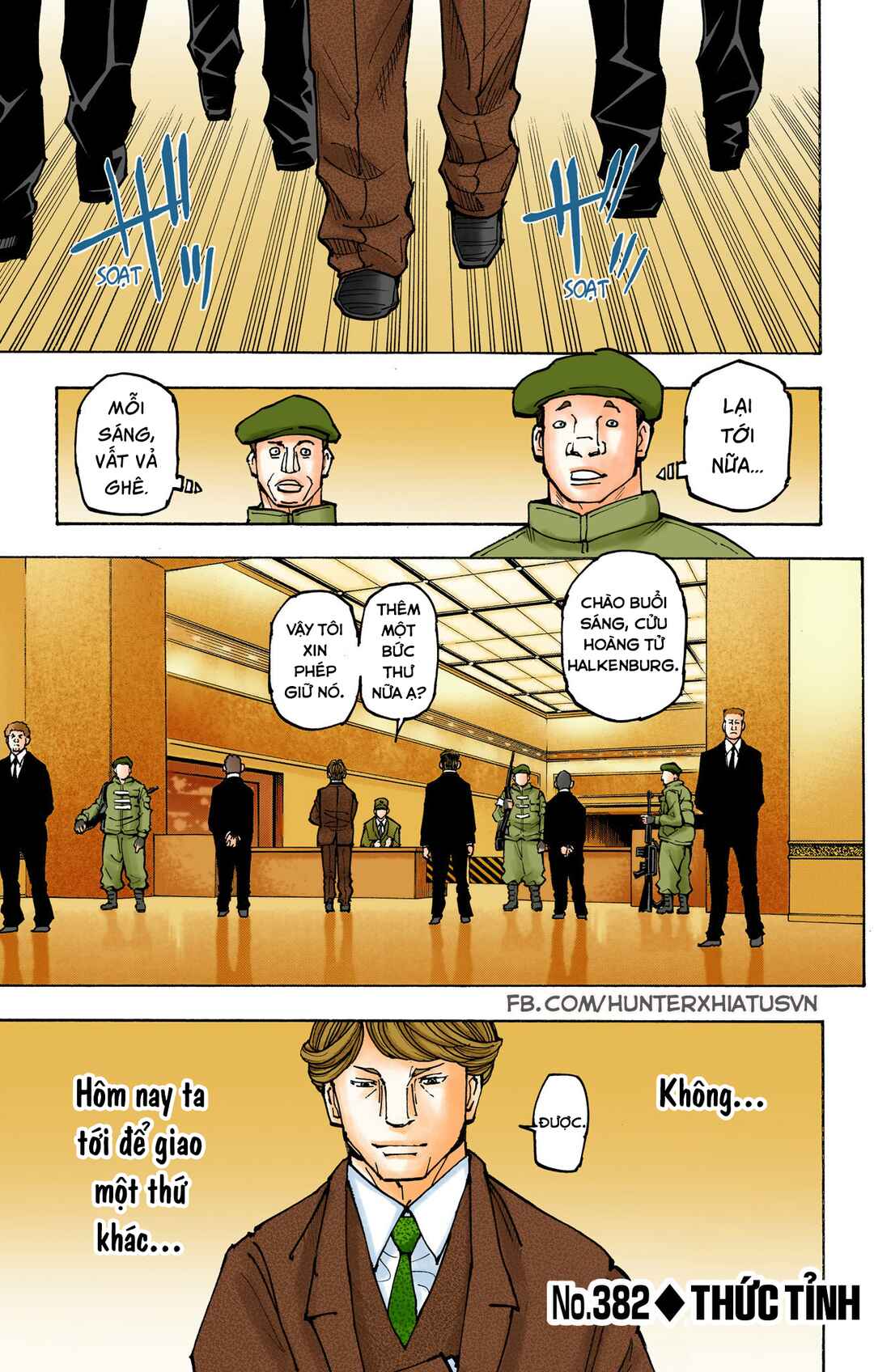 Hunter x Hunter (Official Colored) Chapter 382 - Page 1