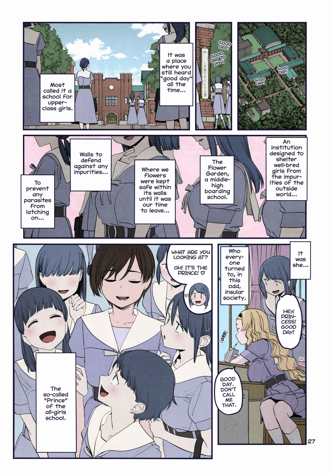 Getsuyoubi no Tawawa (Twitter Webcomic) (Fan Colored) Chapter 45 - Page 1