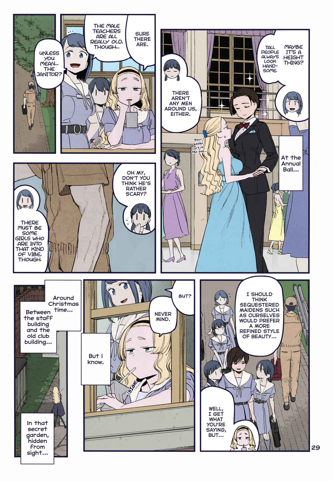 Getsuyoubi no Tawawa (Twitter Webcomic) (Fan Colored) Chapter 45 - Page 3