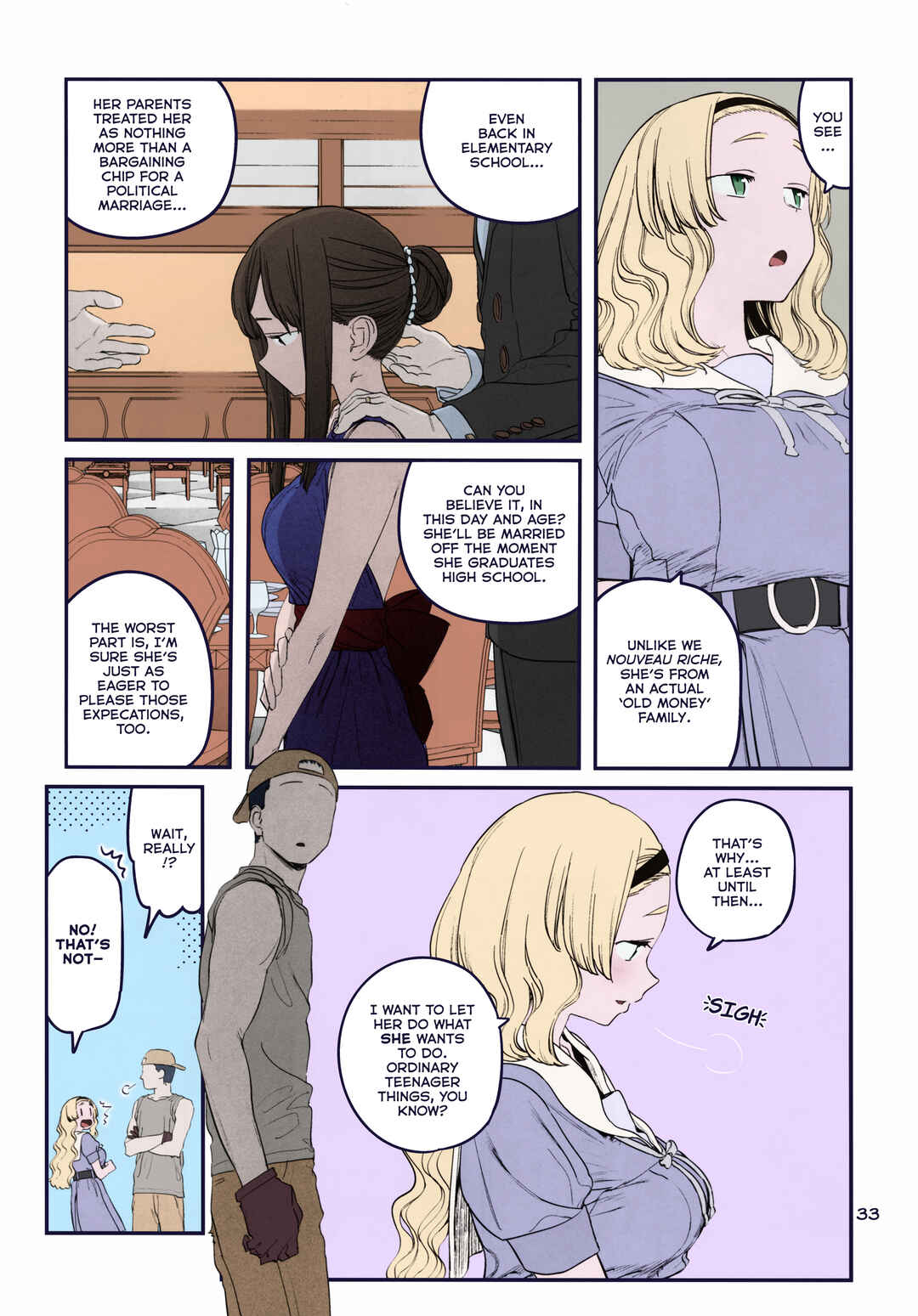 Getsuyoubi no Tawawa (Twitter Webcomic) (Fan Colored) Chapter 45 - Page 7
