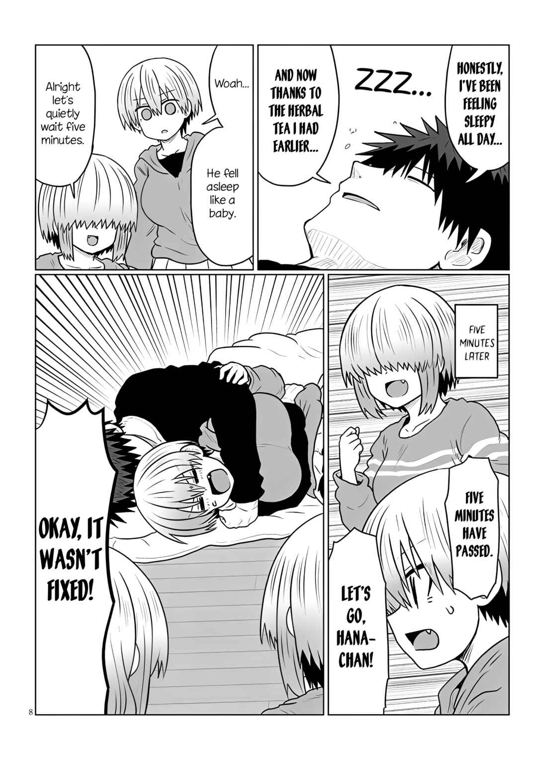 Uzaki-chan wa Asobitai! Chapter 133 - Page 8