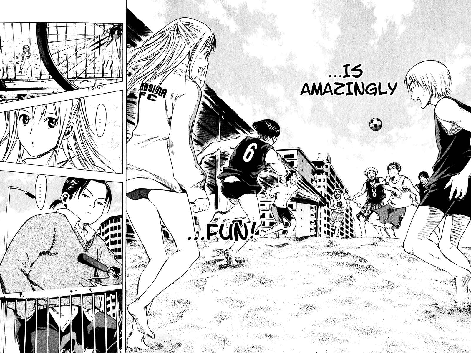 Area no Kishi Chapter 22 - Page 21