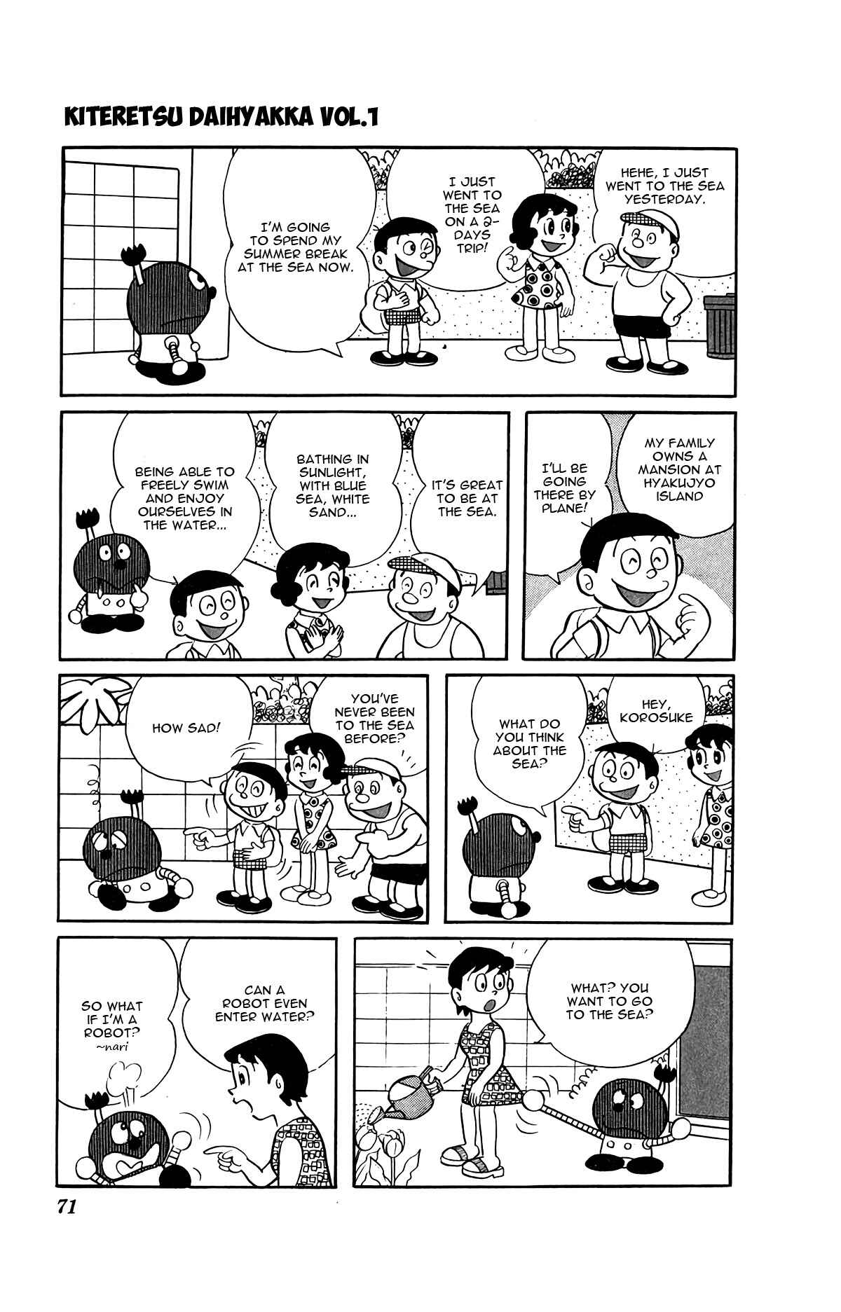 Kiteretsu Daihyakka Chapter 5 - Page 3