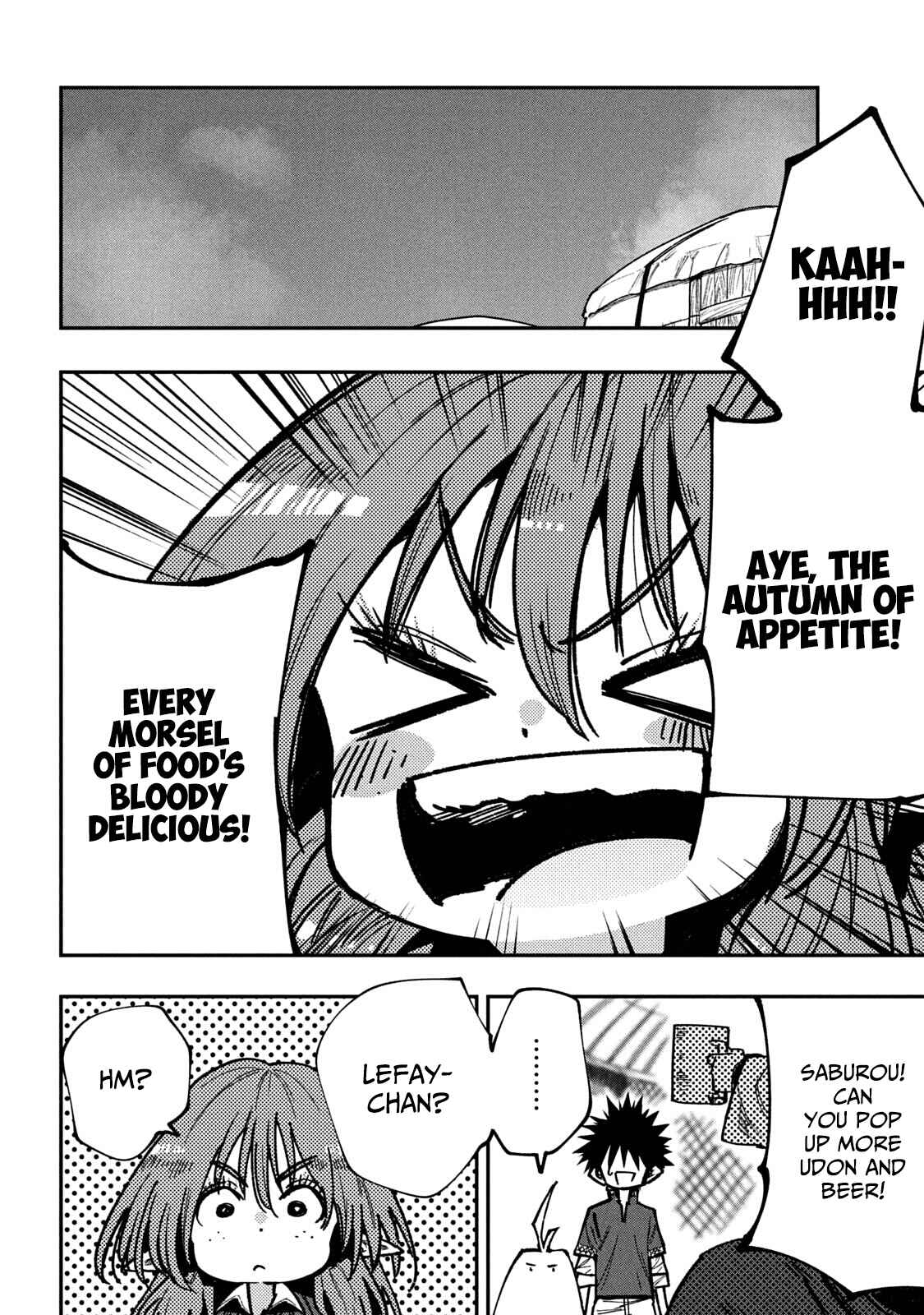 Mazumeshi Elf to Yuuboku gurashi Chapter 56 - Page 2
