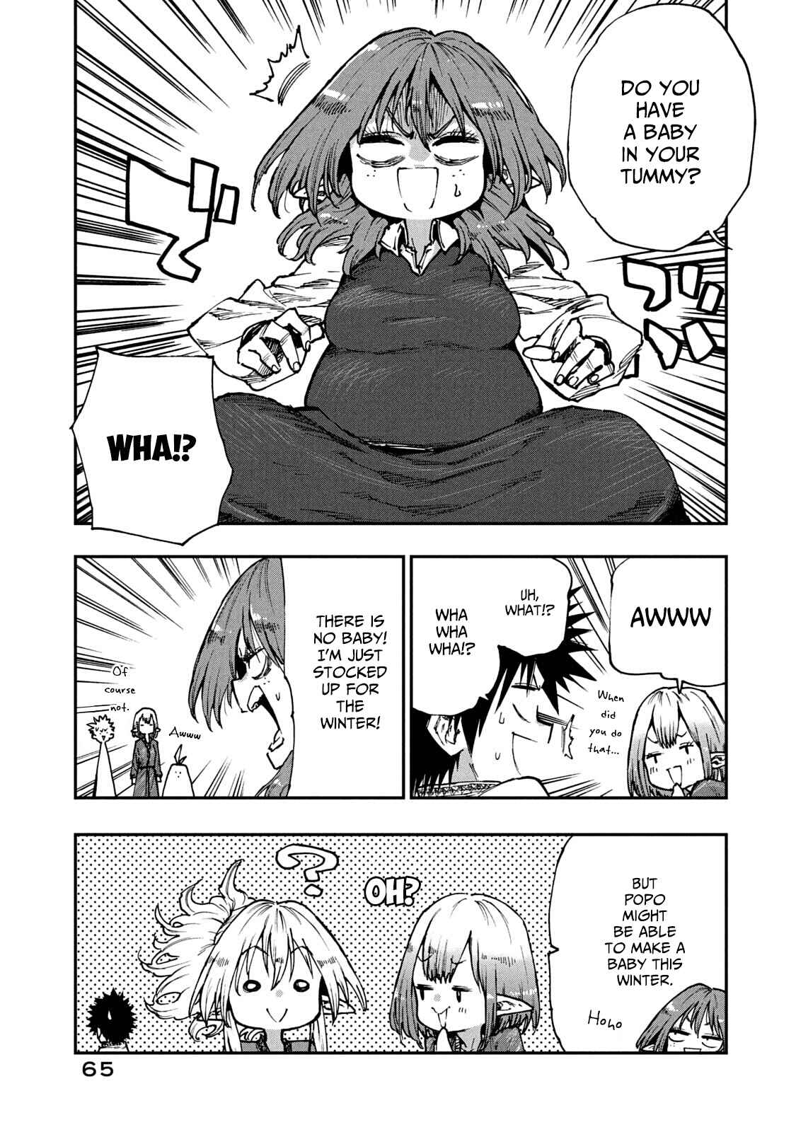Mazumeshi Elf to Yuuboku gurashi Chapter 56 - Page 3