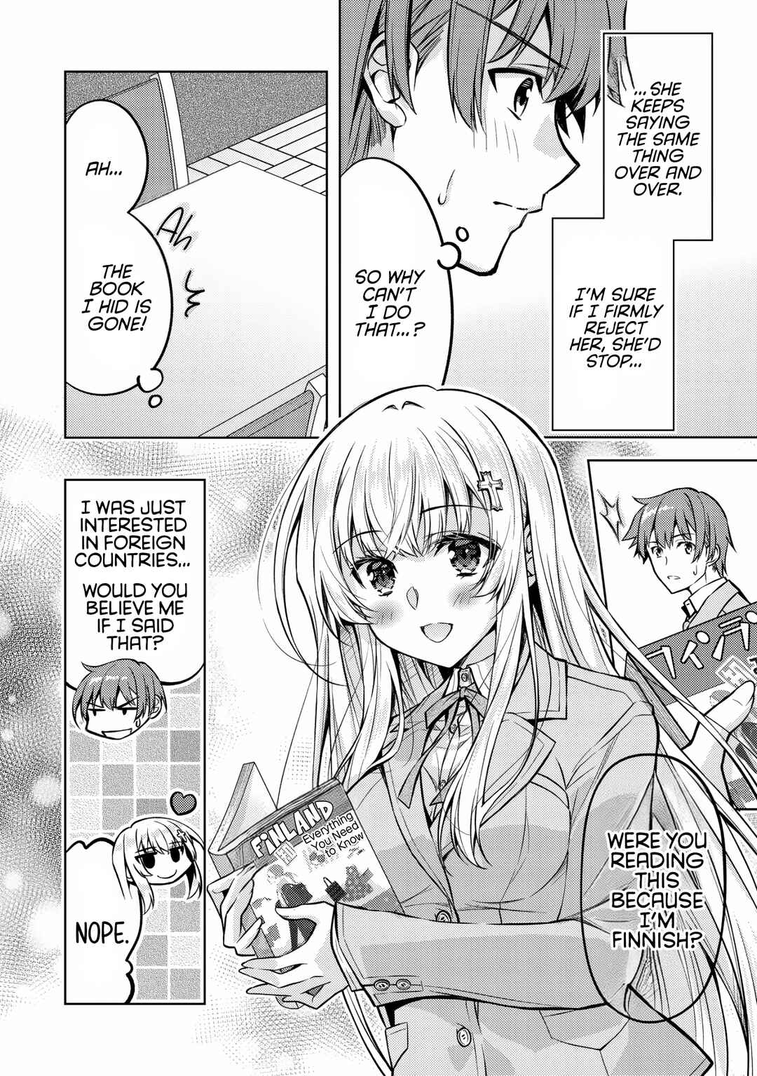Tsundere Hokuou Bishoujo no Classmate ga, Kon'yakusha ni natta Totan ni Dere Ippentou ni Natteshimatta Ken ni tsuite Chapter 4 - Page 11