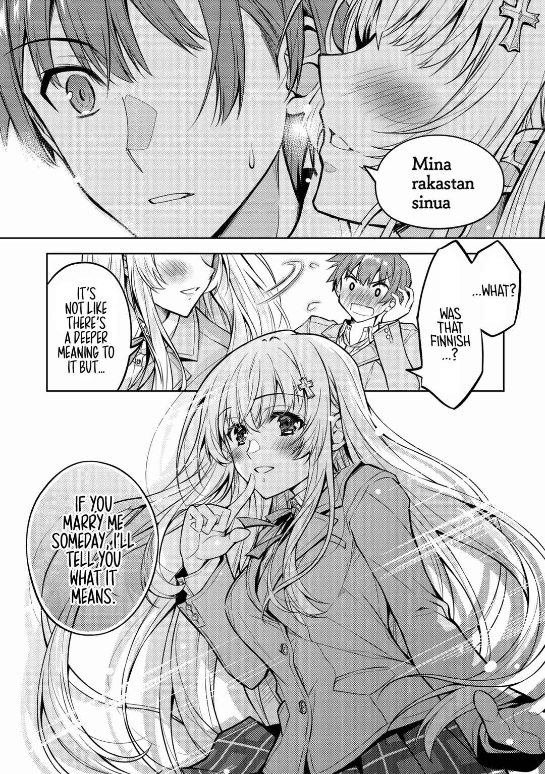Tsundere Hokuou Bishoujo no Classmate ga, Kon'yakusha ni natta Totan ni Dere Ippentou ni Natteshimatta Ken ni tsuite Chapter 4 - Page 19