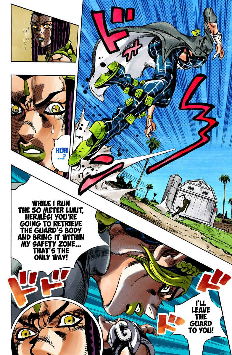 JoJo no Kimyou na Bouken: Part 6 - Stone Ocean Color-ban Chapter 31 - Page 4