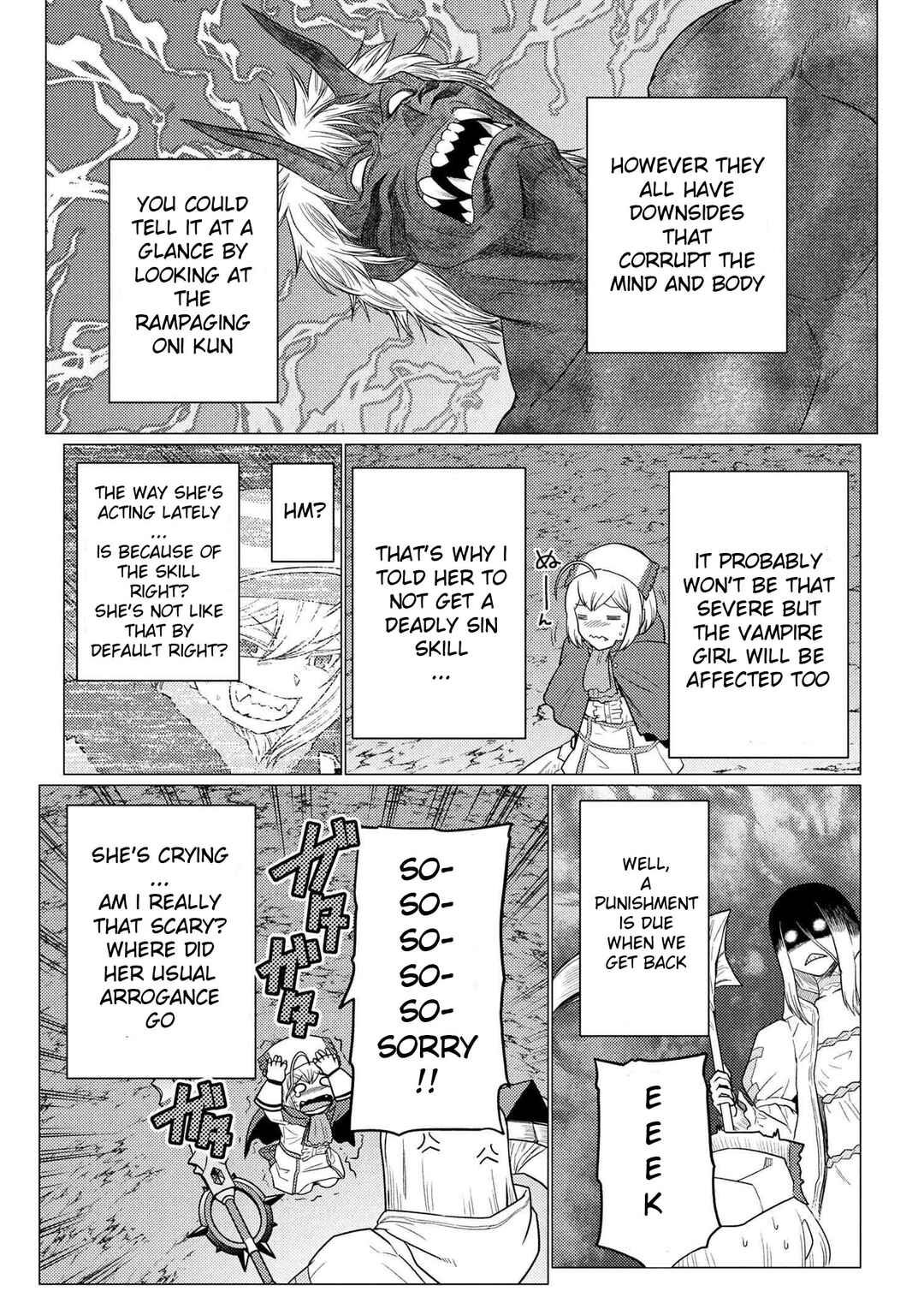 Kumo desu ga, Nani ka? Chapter 74.1 - Page 9